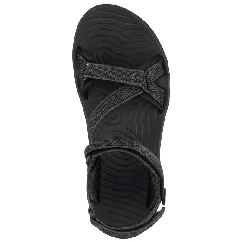 Сандалии женские Jack Wolfskin LAKEWOOD RIDE SANDAL W черные 4019041-6000 — фото 3