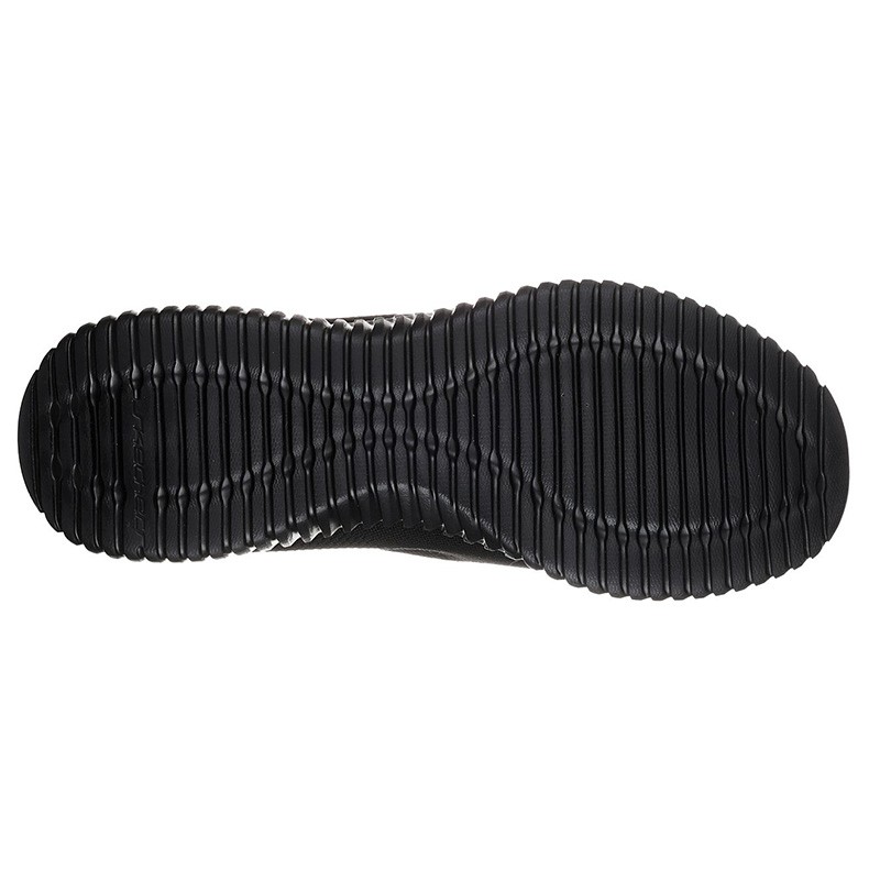 Кроссовки мужские Skechers Snickers черные 52649 BBK изображение 3