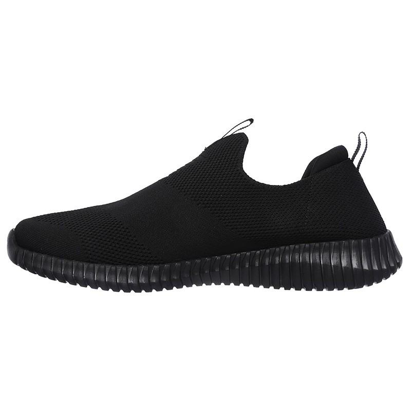 Кроссовки мужские Skechers Snickers черные 52649 BBK изображение 4