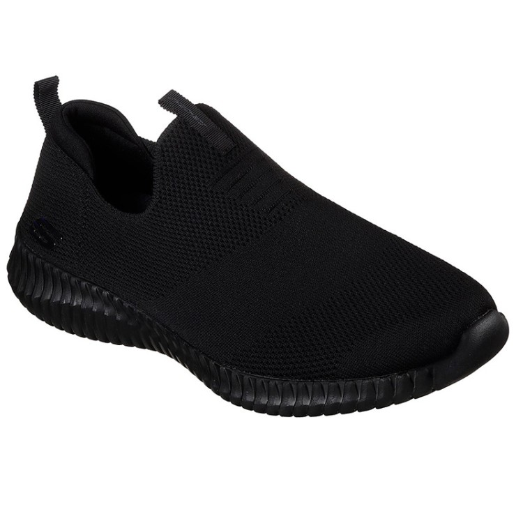 Кроссовки мужские Skechers Snickers черные 52649 BBK изображение 1