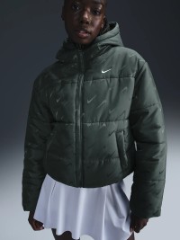 Куртка жіноча Nike W NSW TF SNFL NK CLSC PFR AOP зелена FV7941-338 изображение 3