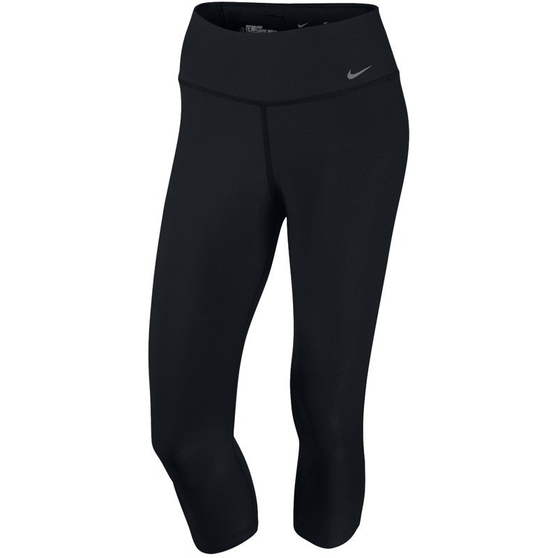 Леггинсы женские Nike Dry Capri Ti Poly черные 548494-010 — фото 2