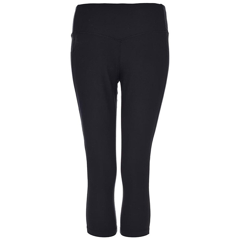 Леггинсы женские Nike Dry Capri Ti Poly черные 548494-010 — фото 3