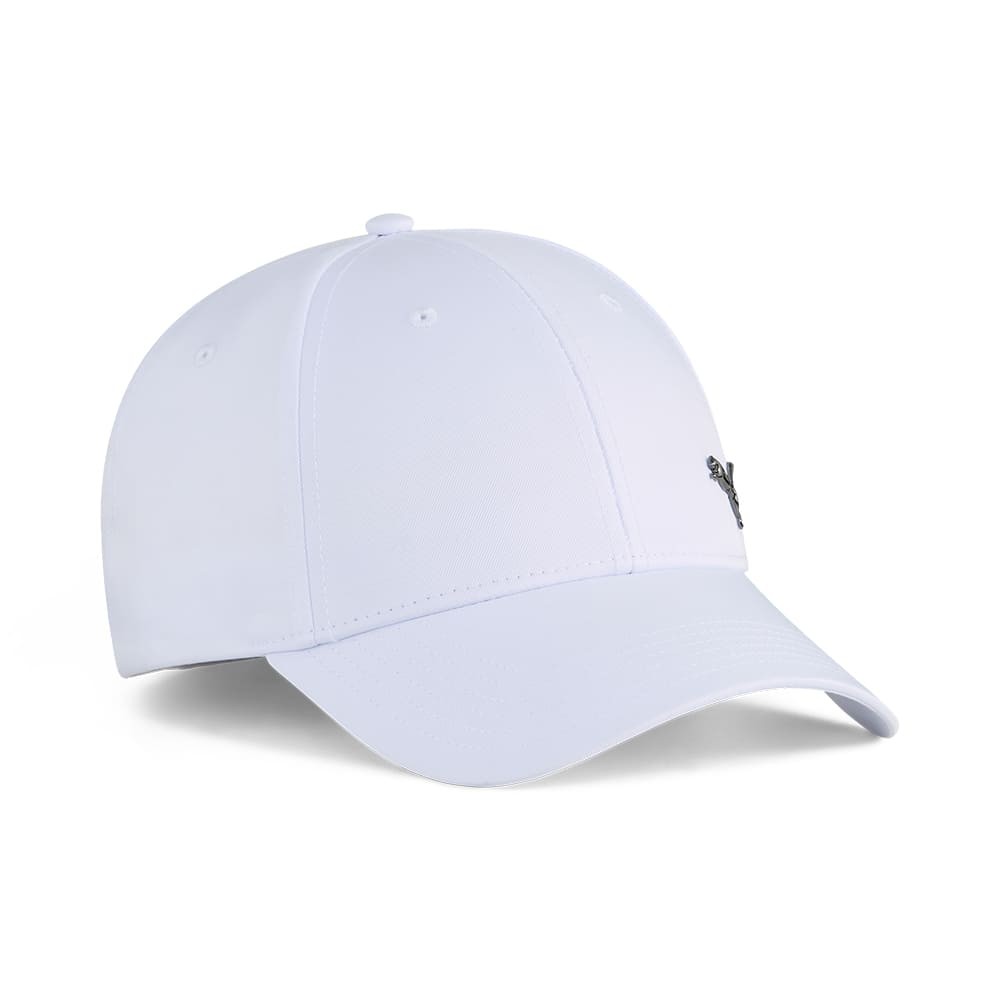 Бейсболка  Puma ESS METAL PUMA CAT BB Cap белая 02599407 изображение 1