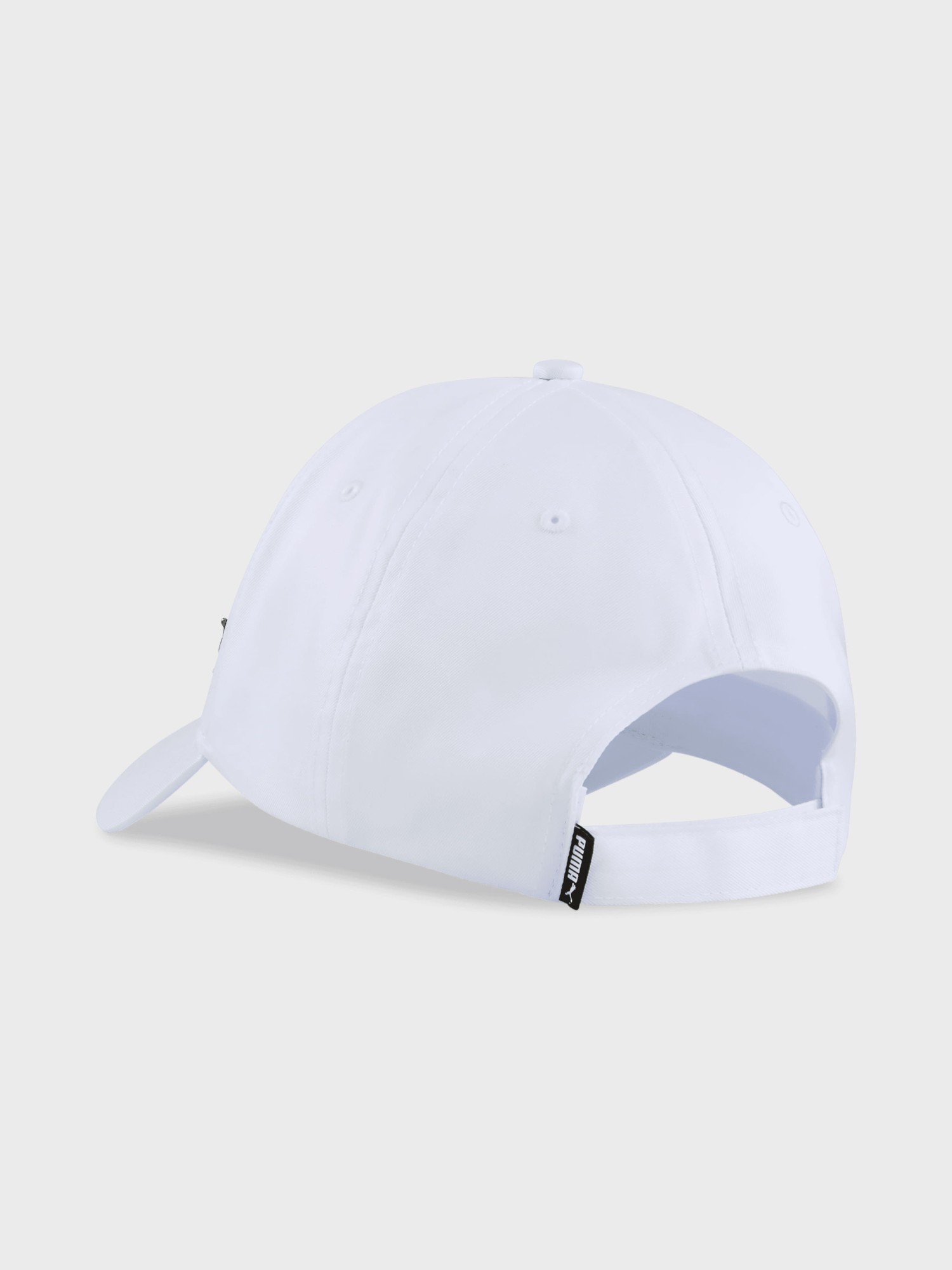 Бейсболка  Puma ESS METAL PUMA CAT BB Cap белая 02599407 изображение 3
