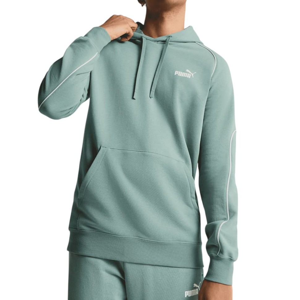 Толстовка мужская Puma PUMA SPORT Hoodie зеленая 68461930 изображение 1