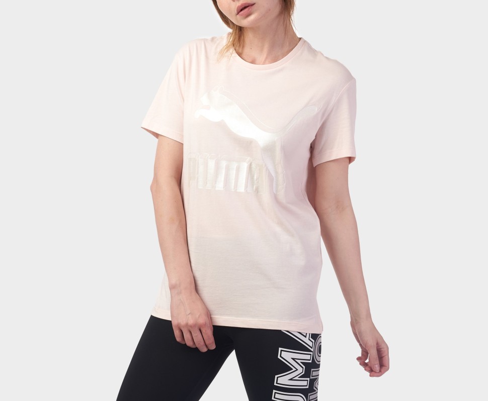 Футболка женская Puma персиковая 59551487 — Sport City Футболка женская Puma персиковая 59551487