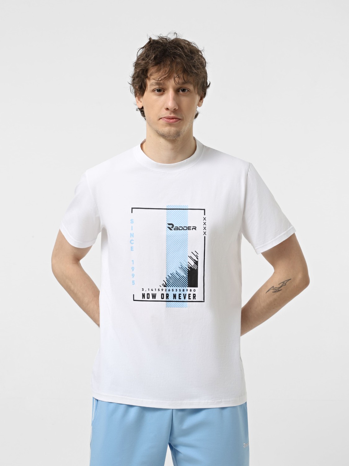 Футболка мужская Radder Jekyll молочная 442539-121 изображение 2