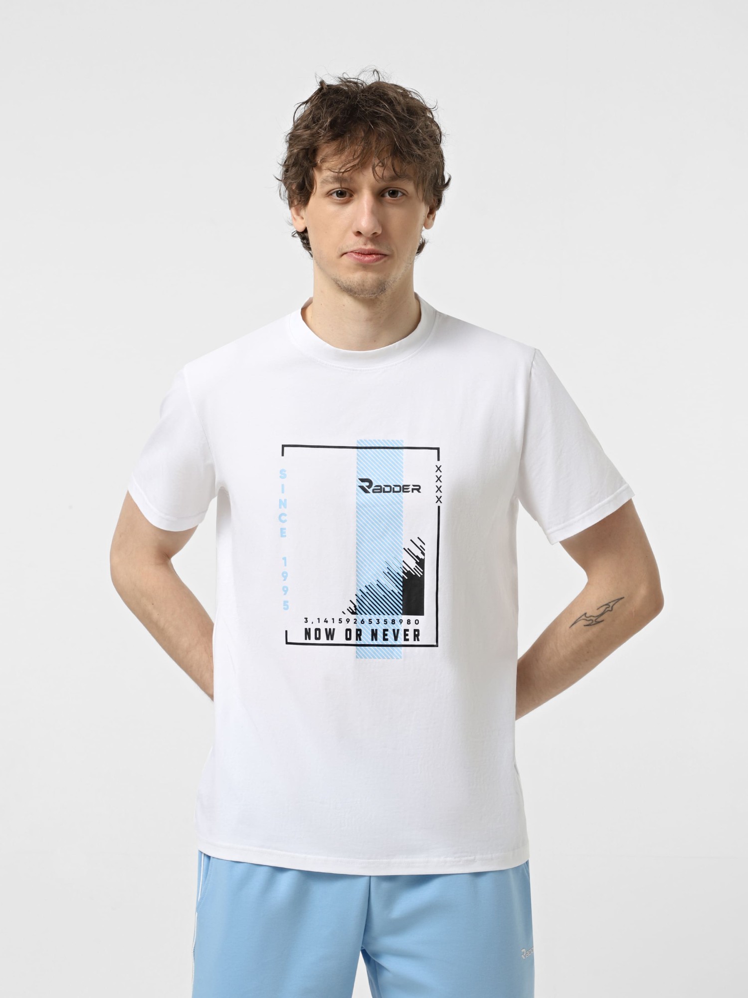 Футболка чоловіча Radder Jekyll молочна 442539-121 изображение 2