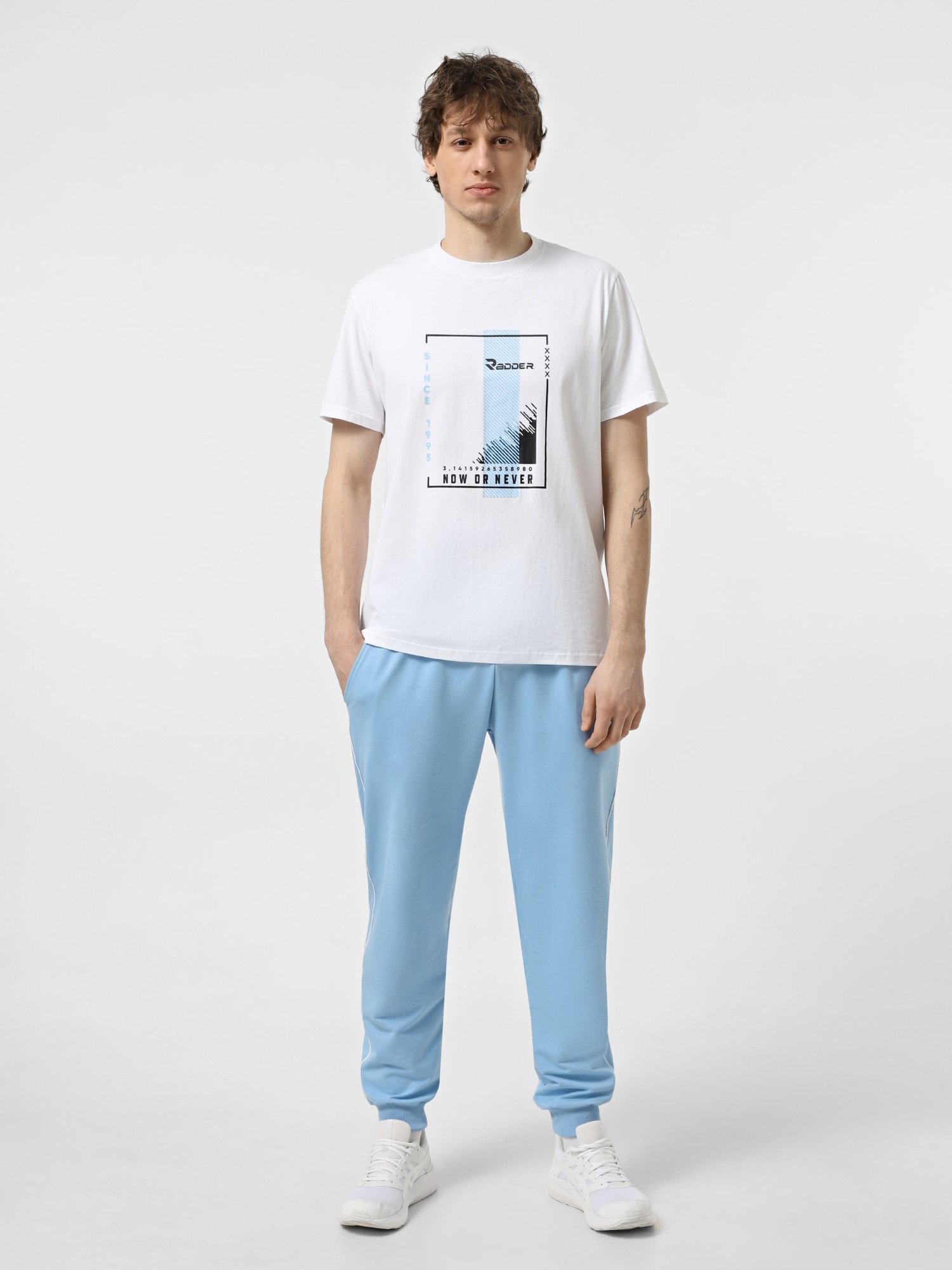 Футболка чоловіча Radder Jekyll молочна 442539-121 изображение 6