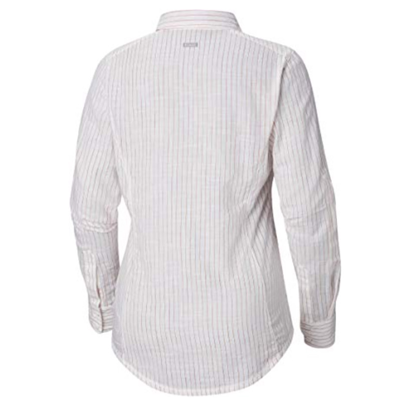 Рубашка женская Columbia Camp Henry™ Long Sleeve Shirt розовая 1450321-549 изображение 2