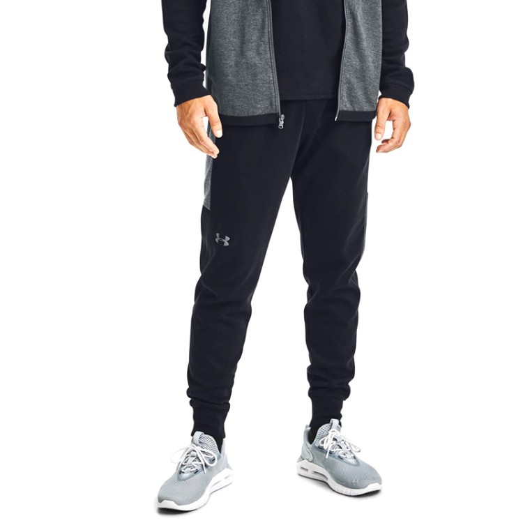 Брюки мужские Under Armour Double Knit Joggers черные 1352016-002 изображение 3