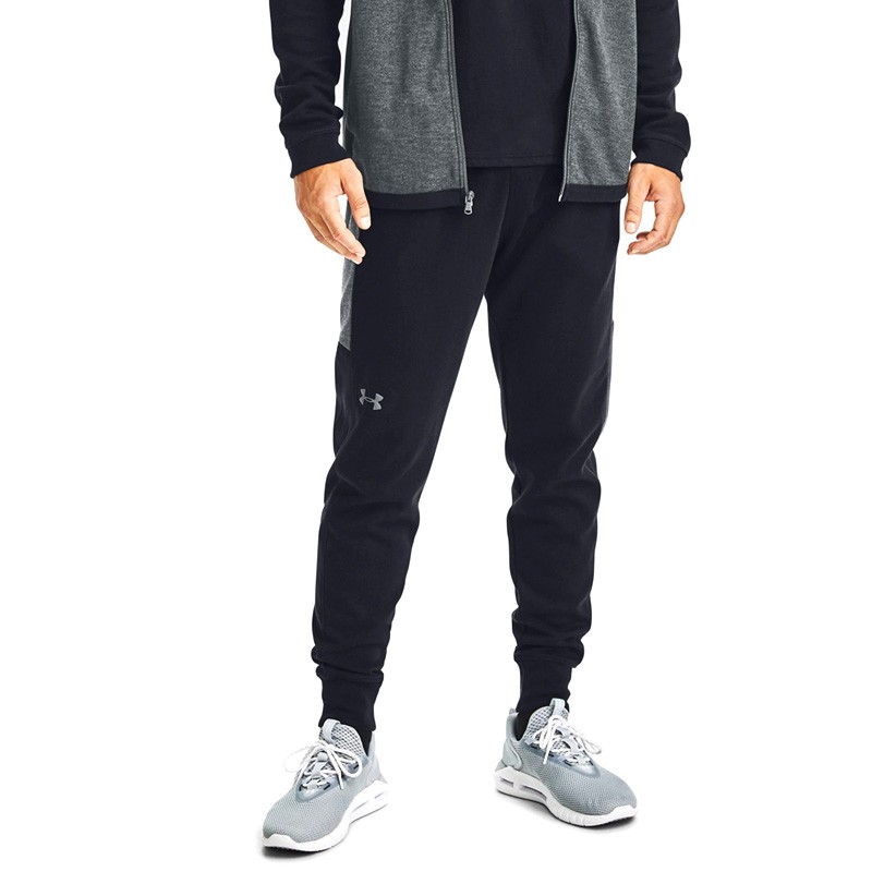 Брюки мужские Under Armour Double Knit Joggers черные 1352016-002 изображение 3