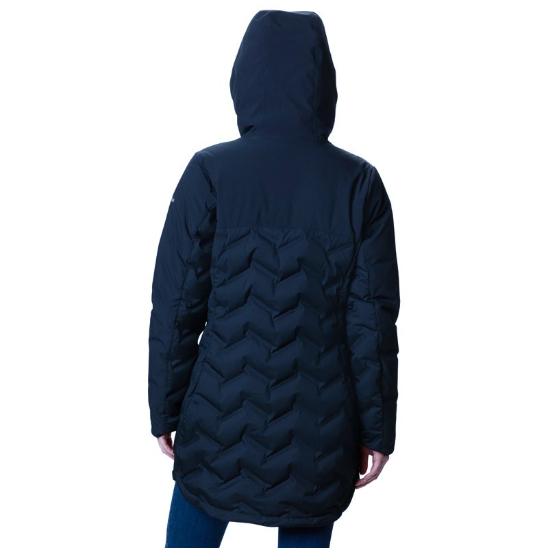 Куртка женская Columbia Mountain Croo™ Long Down Jacket синяя 1915311-472 — фото 2