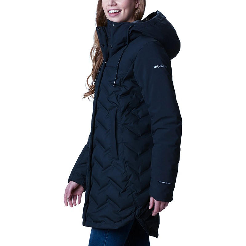 Куртка женская Columbia Mountain Croo™ Long Down Jacket синяя 1915311-472 — фото 3