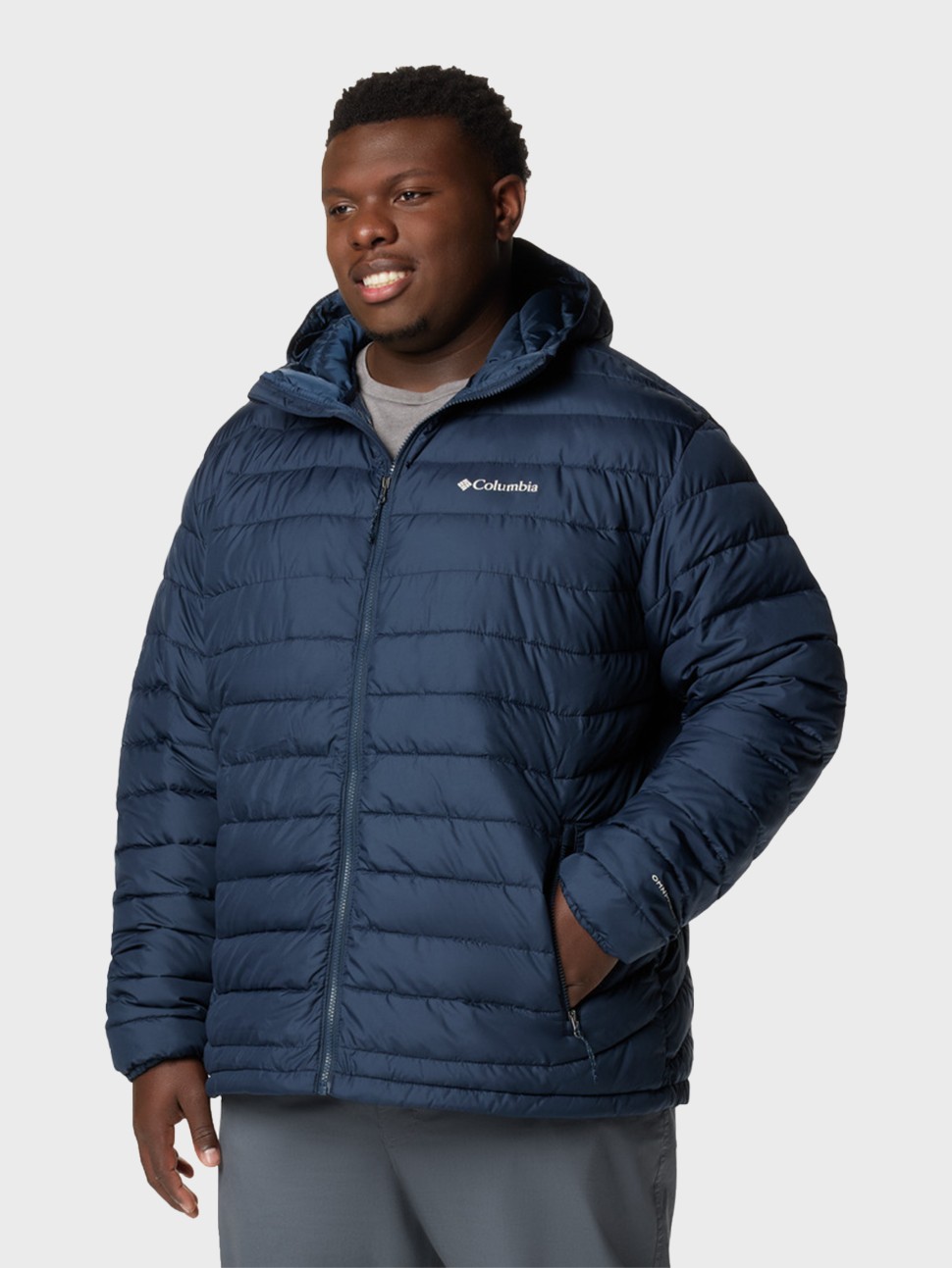 Куртка чоловіча Columbia Powder Lite™ II Hooded Jacket синя 2086942-464 — фото 3