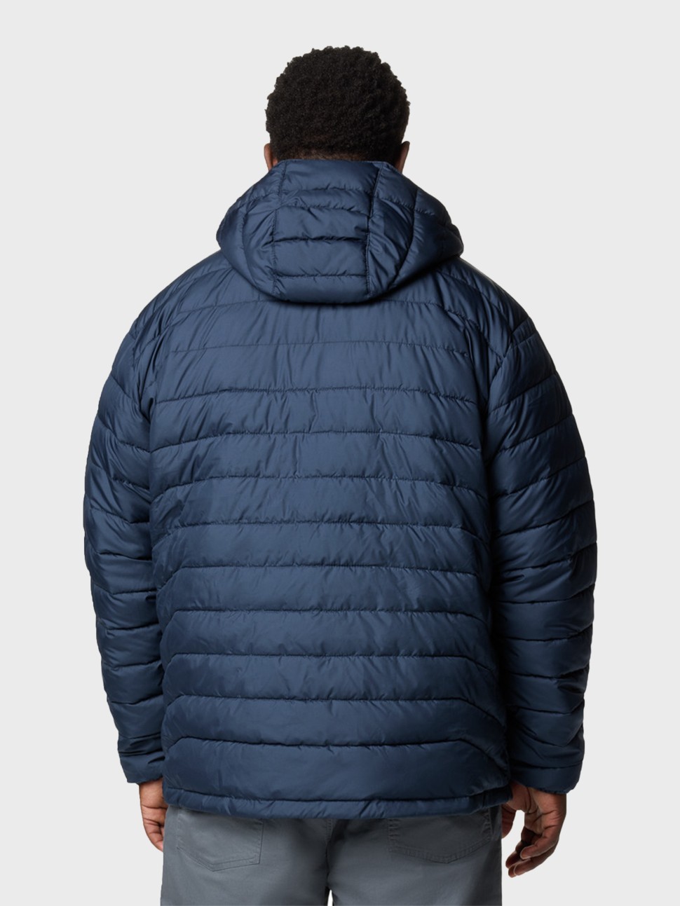 Куртка чоловіча Columbia Powder Lite™ II Hooded Jacket синя 2086942-464 — фото 4