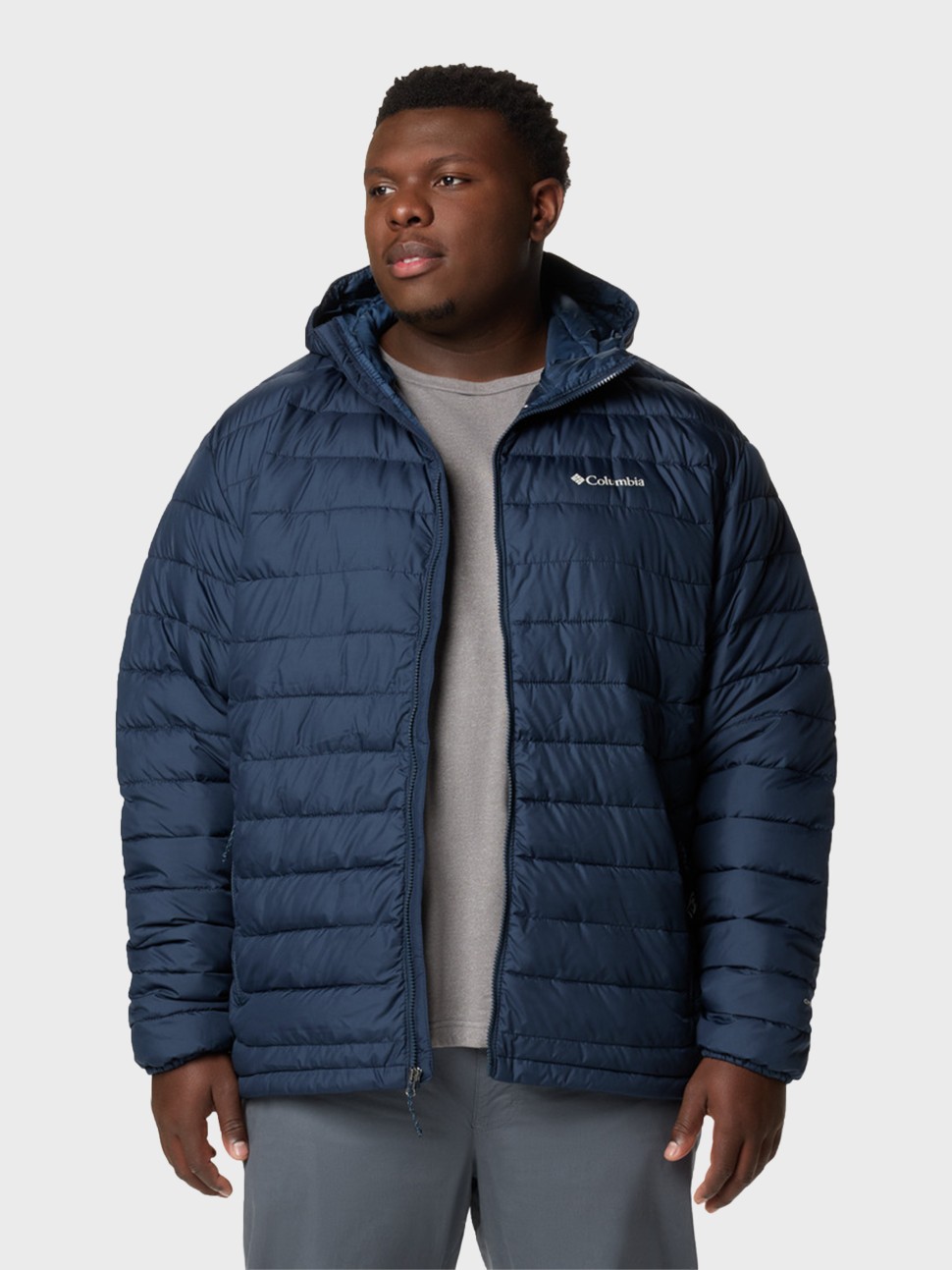 Куртка чоловіча Columbia Powder Lite™ II Hooded Jacket синя 2086942-464 — фото 5