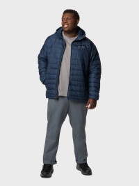 Куртка мужская Columbia Powder Lite™ II Hooded Jacket синяя 2086942-464 изображение 9