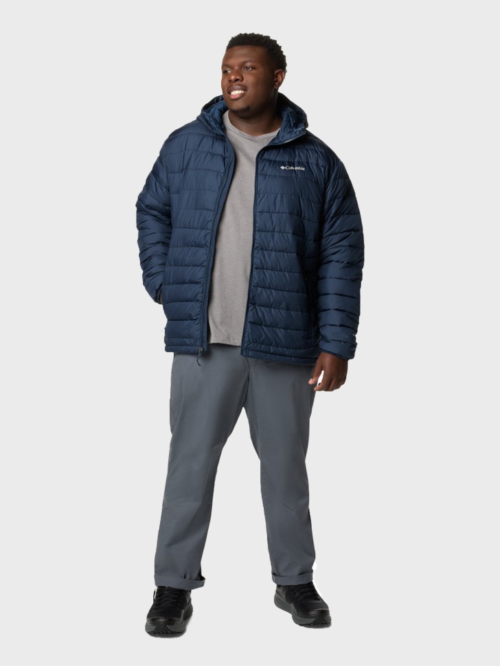 Куртка мужская Columbia Powder Lite™ II Hooded Jacket синяя 2086942-464 изображение 9