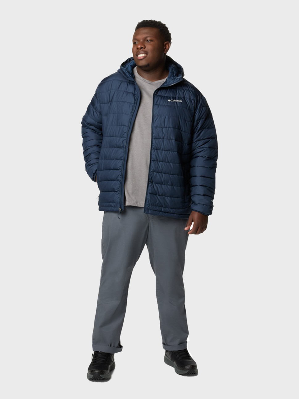 Куртка чоловіча Columbia Powder Lite™ II Hooded Jacket синя 2086942-464 — фото 9