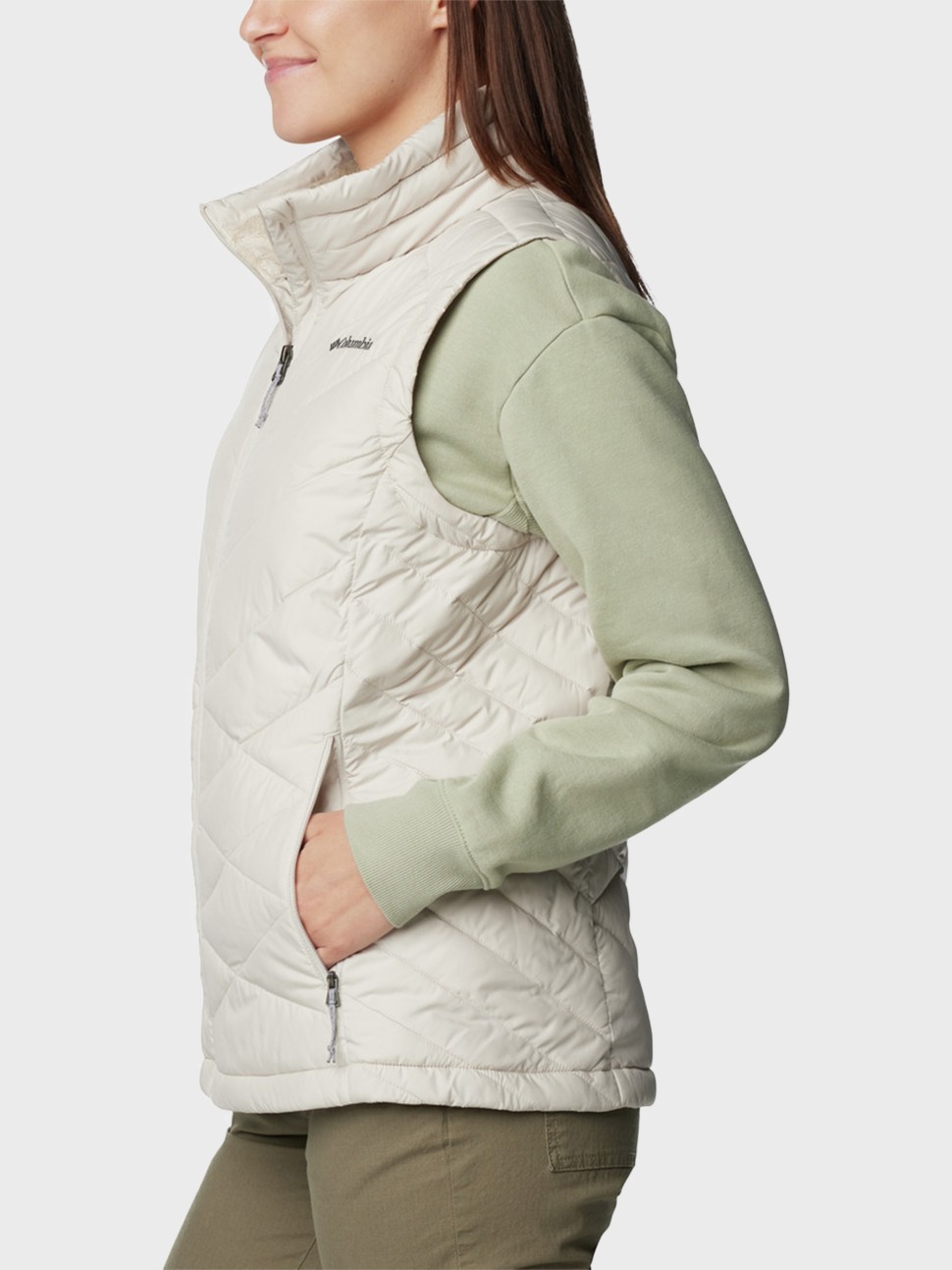 Жилет жіночий Columbia Heavenly™ II Vest бежевий 2089201-278 — фото 4