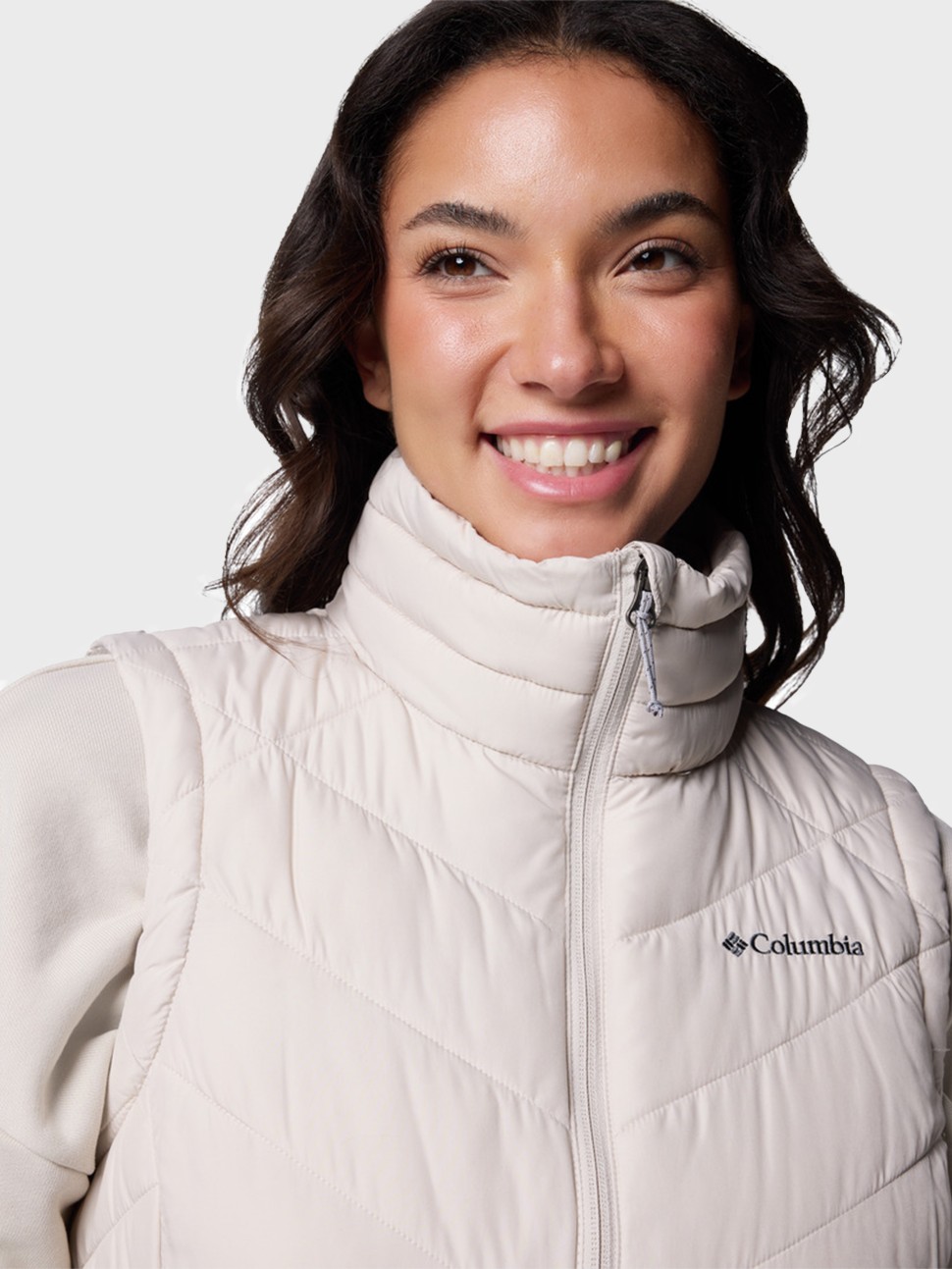 Жилет жіночий Columbia Heavenly™ II Vest бежевий 2089201-278 — фото 8