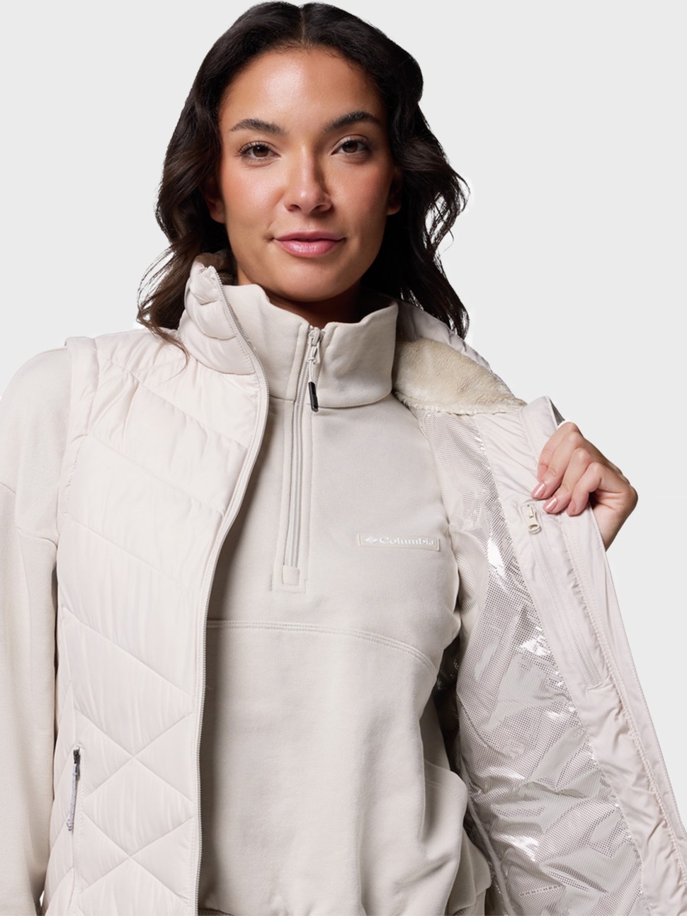 Жилет жіночий Columbia Heavenly™ II Vest бежевий 2089201-278 — фото 10