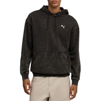 Толстовка чоловіча Puma ESS ELEVATED Wash Hoodie чорна 68804901