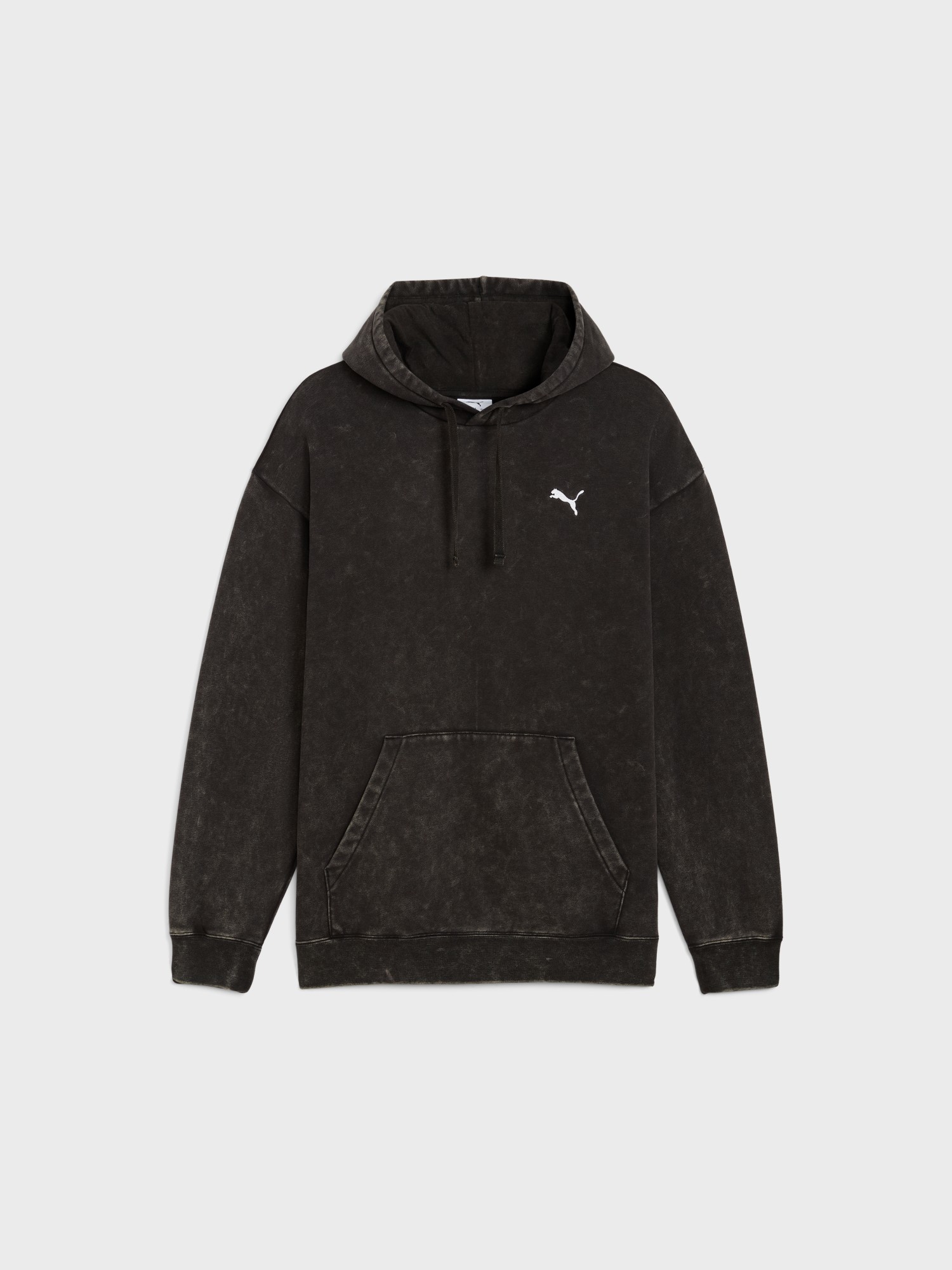 Толстовка чоловіча Puma ESS ELEVATED Wash Hoodie чорна 68804901 изображение 5