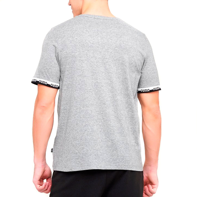 Футболка мужская Puma AMPLIFIED Tee черная 58577803 изображение 4