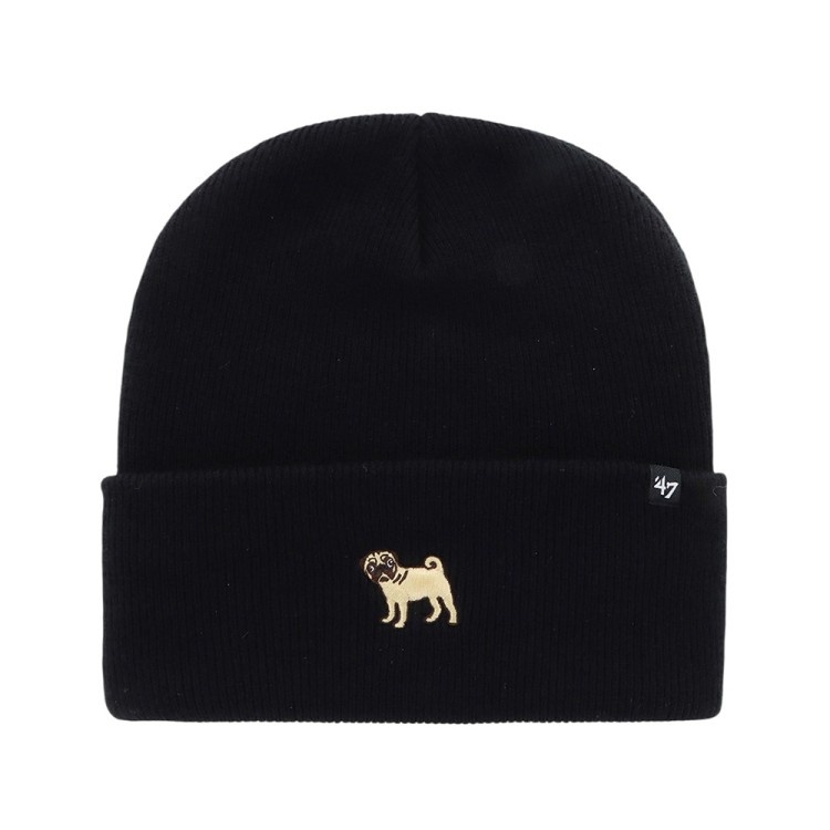 Шапка 47 Brand DOG BASE RUNNER черная BRNCK28ACE-BK изображение 1