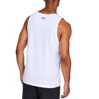 Майка мужская Under Armour Ua Sportstyle Logo Tank белая 1329589-101 изображение 2