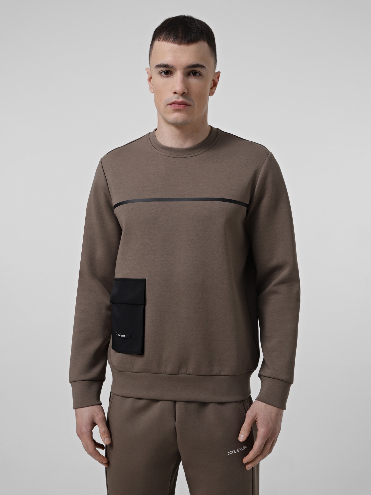 Толстовка чоловіча Larum Viora коричнева 302515-200 изображение 2