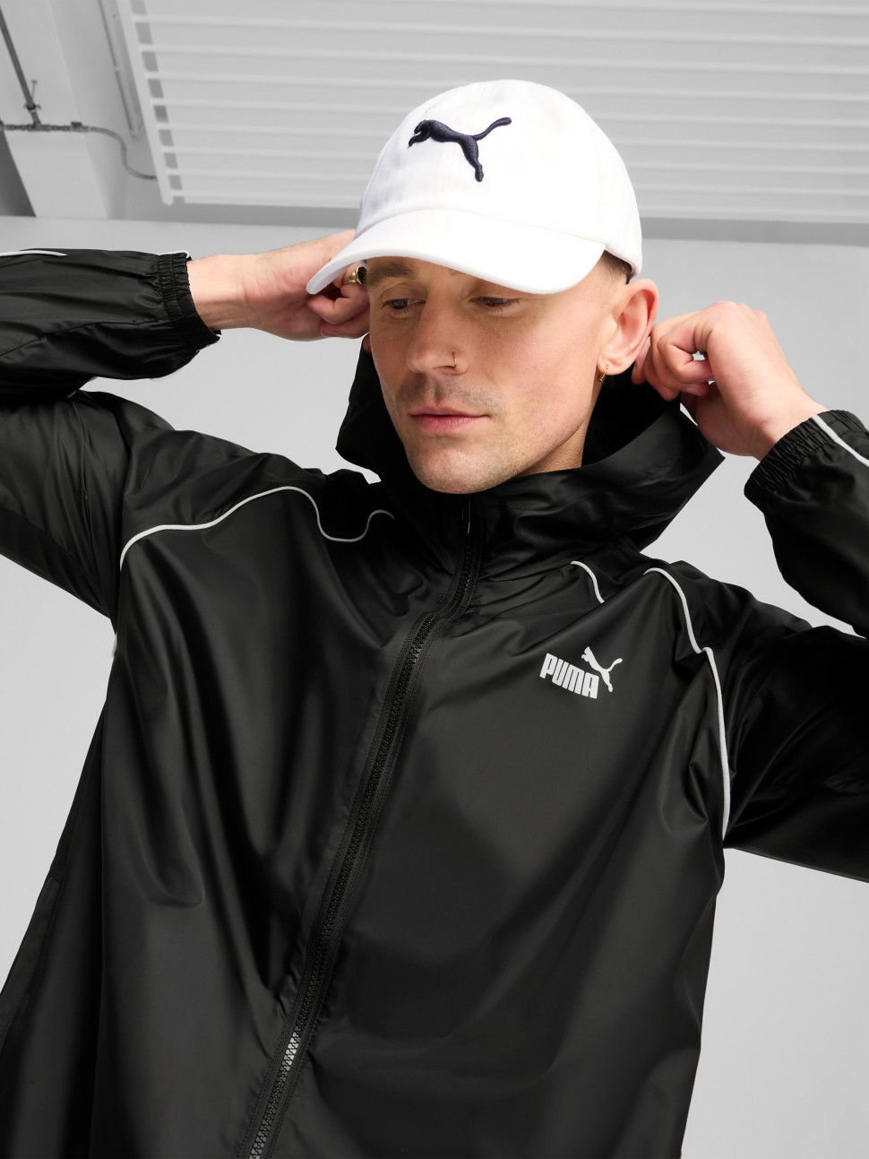 Бейсболка Puma ESS CAT BB Cap белая 02599802 — фото 4
