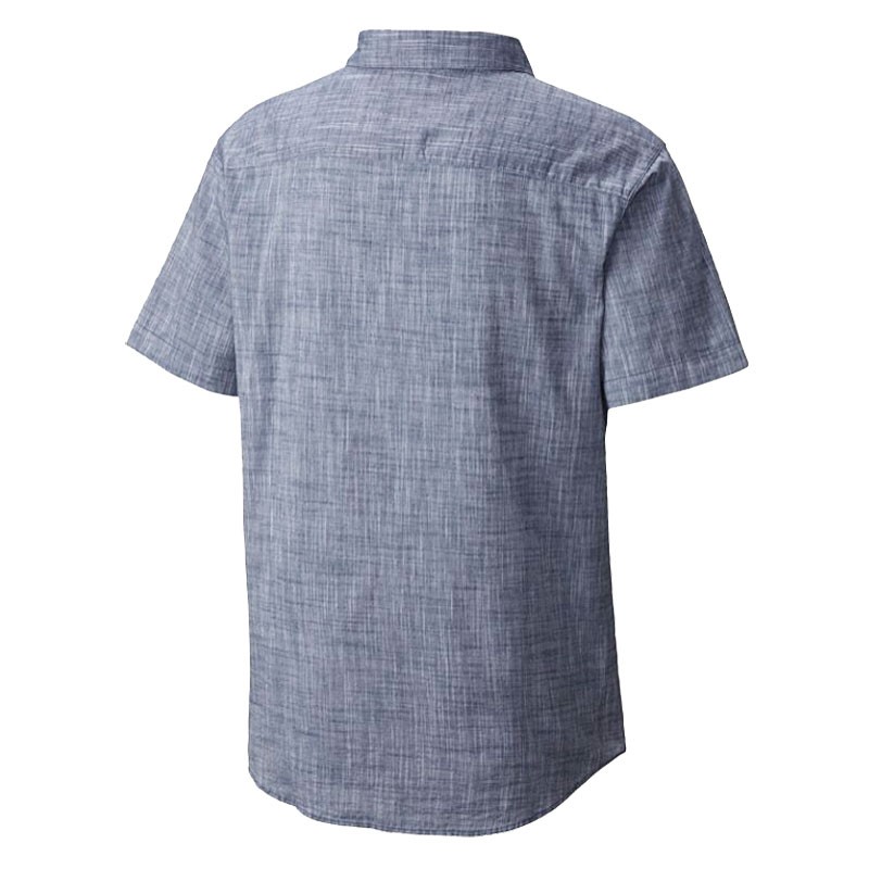 Рубашка мужская Columbia Under Exposure™ YD Short Sleeve Shirt серая 1715221-554 изображение 2