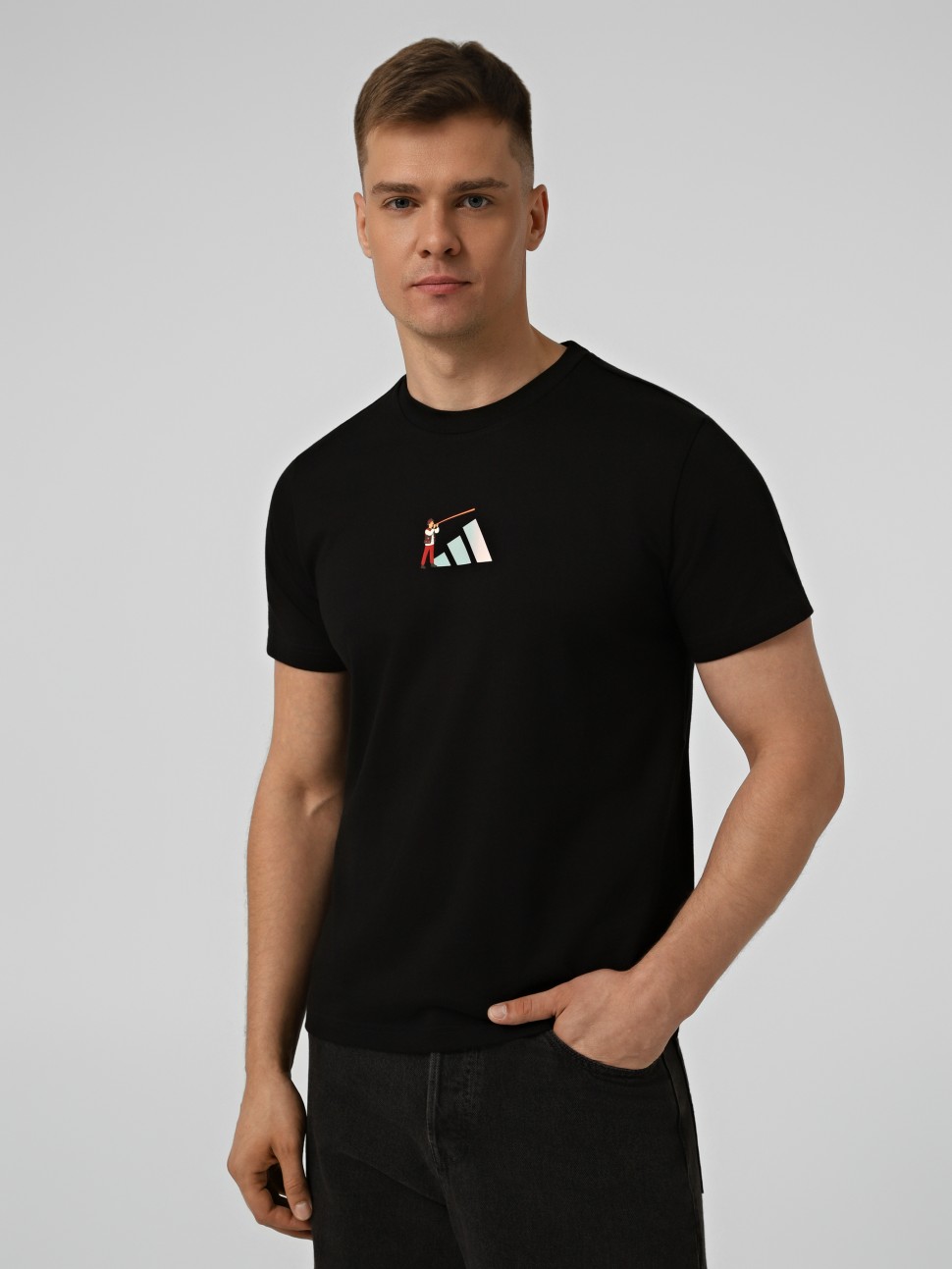 Футболка Adidas UKR CARPATHIAN черная LF5153 — Sport City Футболка Adidas UKR CARPATHIAN черная LF5153