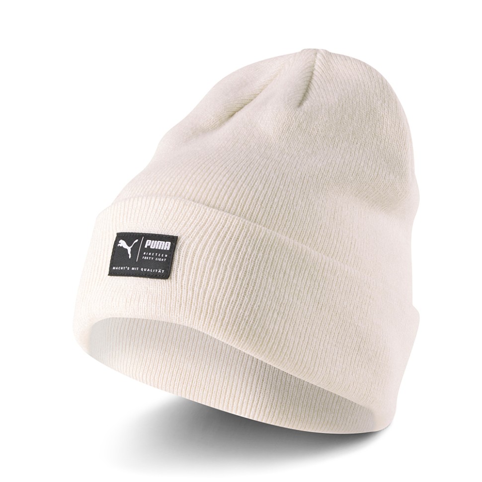 Шапка Puma Archive Heather Beanie молочная 02173918 изображение 1