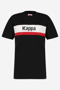 Футболка мужская Kappa T-shirt черная 113360-99 изображение 5