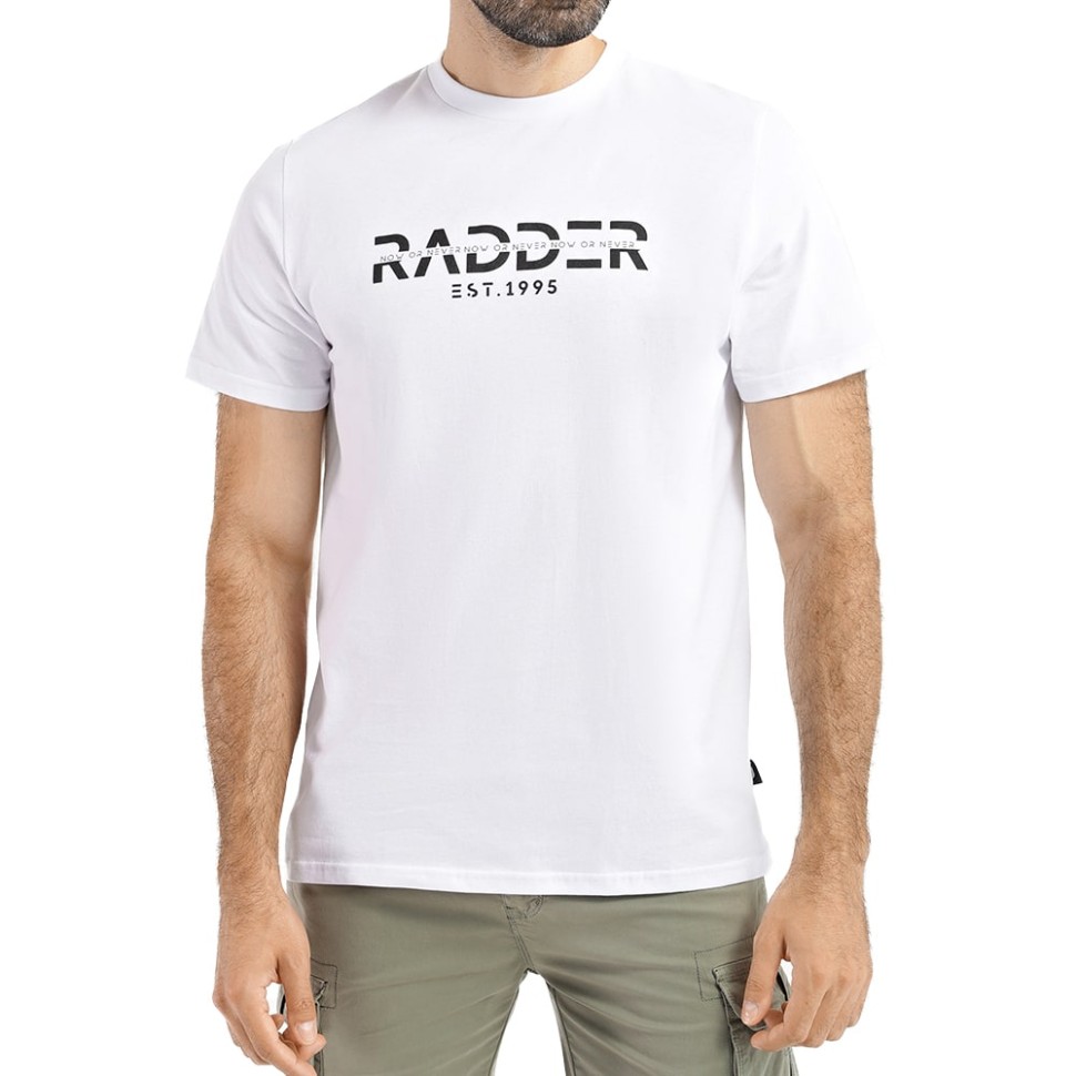  Футболка чоловіча Radder Kango біла 992200-010 — фото 1