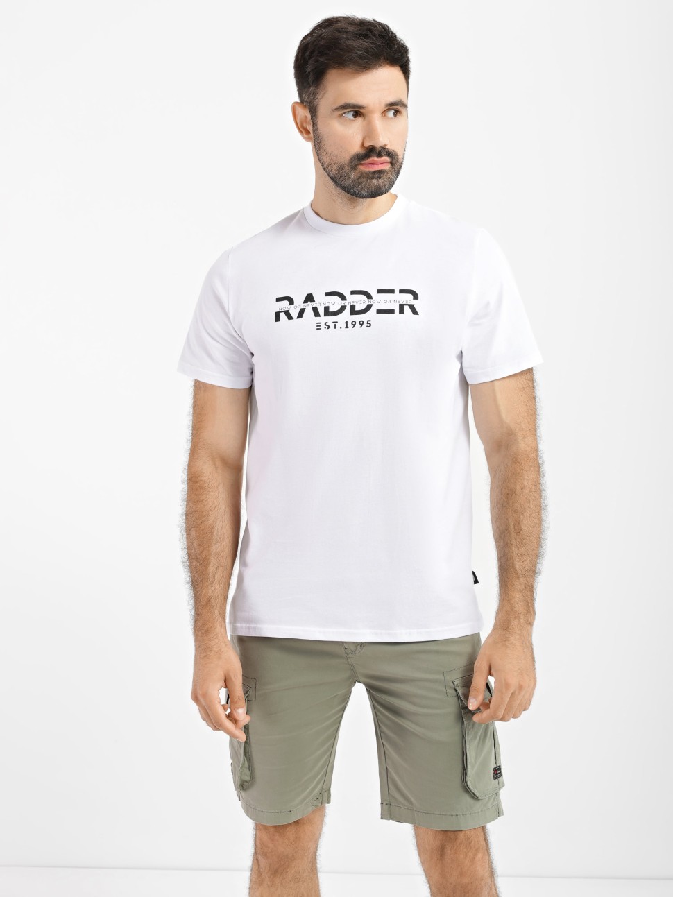  Футболка чоловіча Radder Kango біла 992200-010 — фото 2