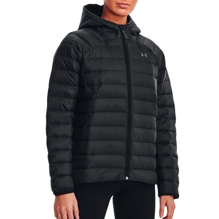 Куртка жіноча Under Armour Armour Down 2.0 Jkt чорна 1372648-001 изображение 1