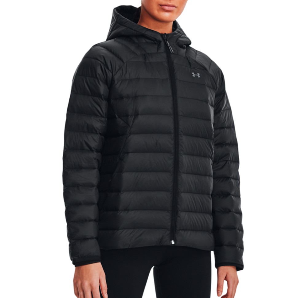 Куртка жіноча Under Armour Armour Down 2.0 Jkt чорна 1372648-001 — фото 1