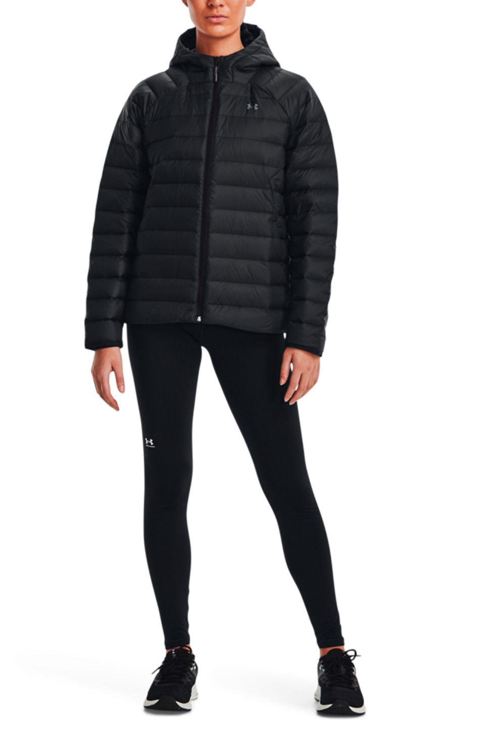 Куртка жіноча Under Armour Armour Down 2.0 Jkt чорна 1372648-001 — фото 3