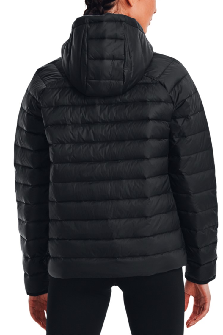 Куртка жіноча Under Armour Armour Down 2.0 Jkt чорна 1372648-001 изображение 4