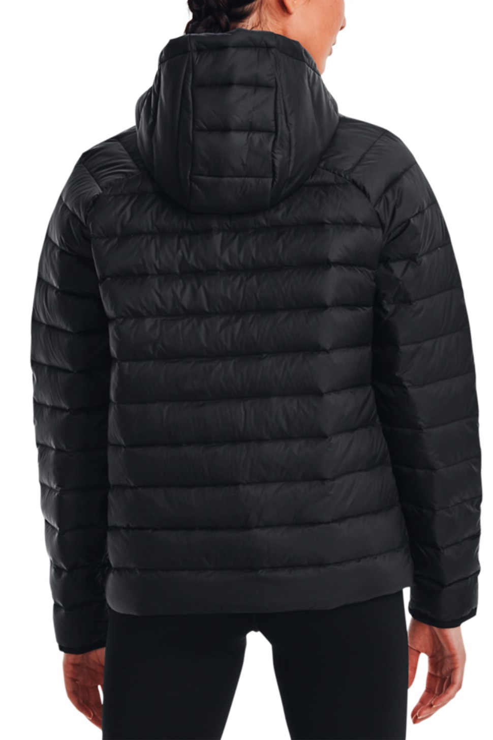 Куртка жіноча Under Armour Armour Down 2.0 Jkt чорна 1372648-001 — фото 4