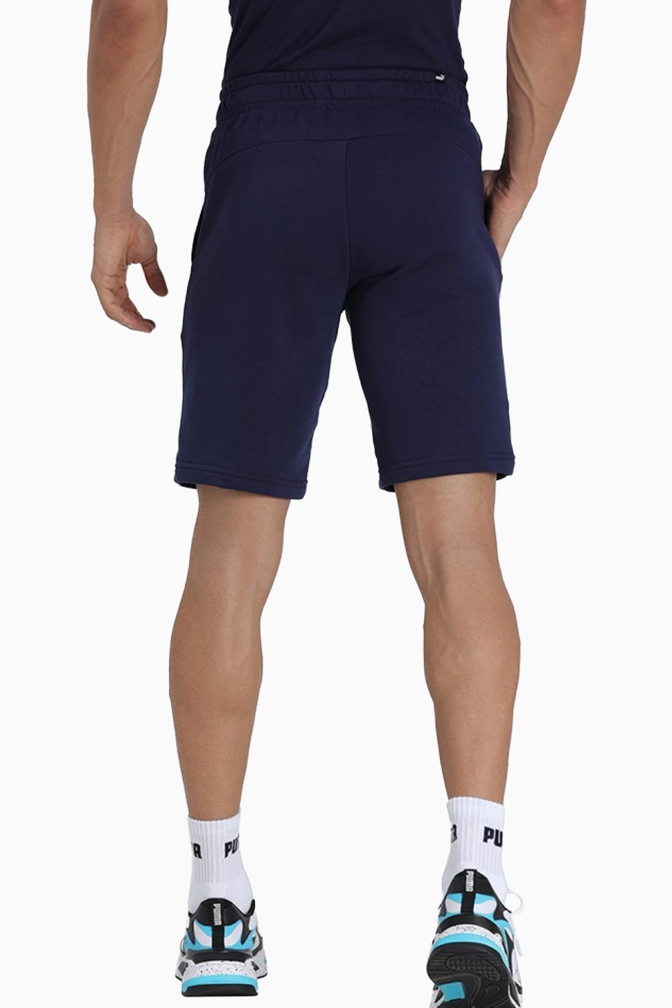 Шорти чоловічі Puma ESS Shorts темно-сині 58670976 — фото 3