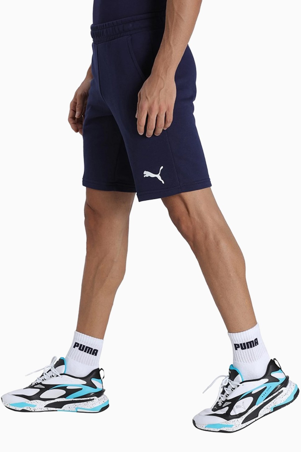 Шорти чоловічі Puma ESS Shorts темно-сині 58670976 — фото 4