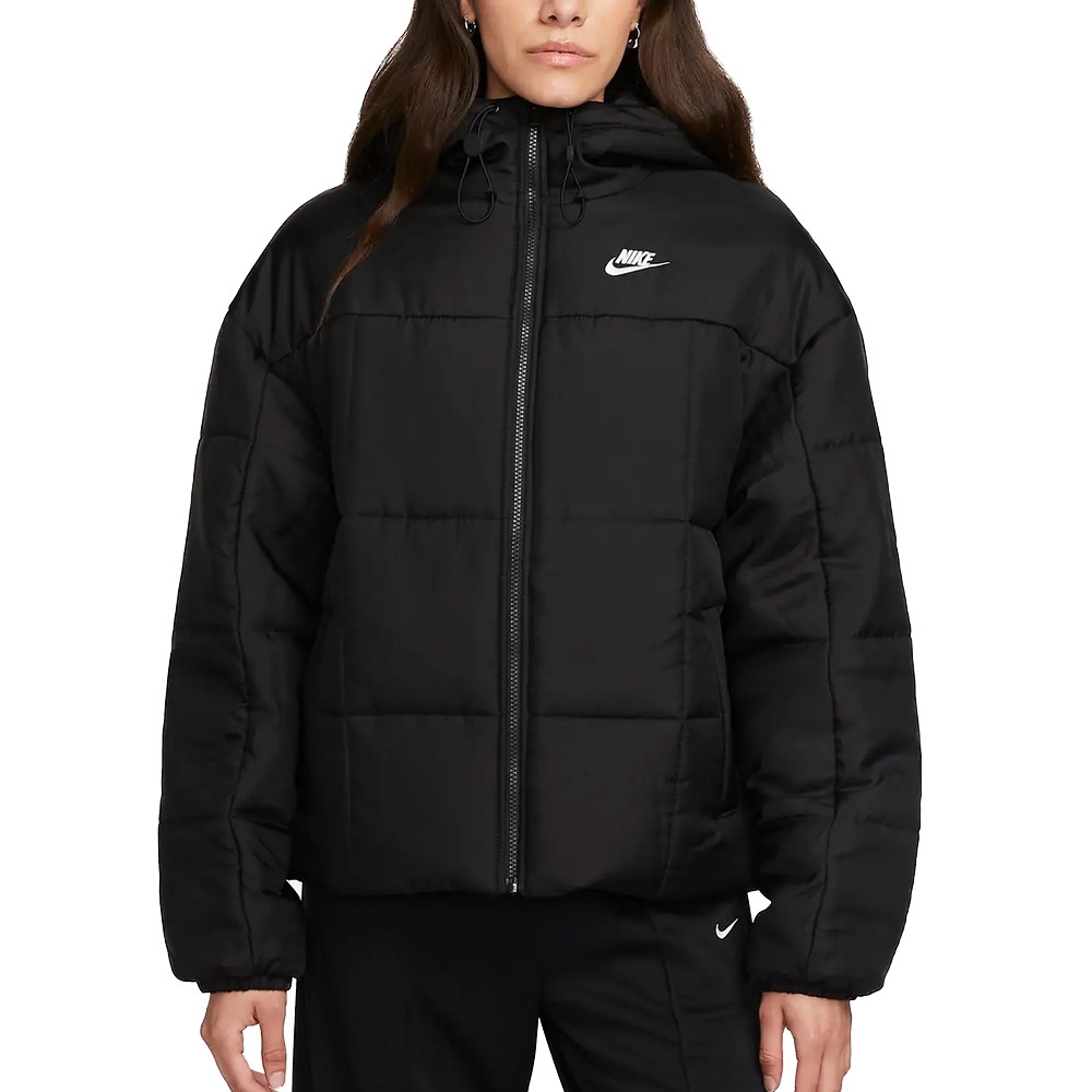 Куртка женская Nike W NSW ESSTL THRMR CLSC PUFFER черная FB7672-010 изображение 1