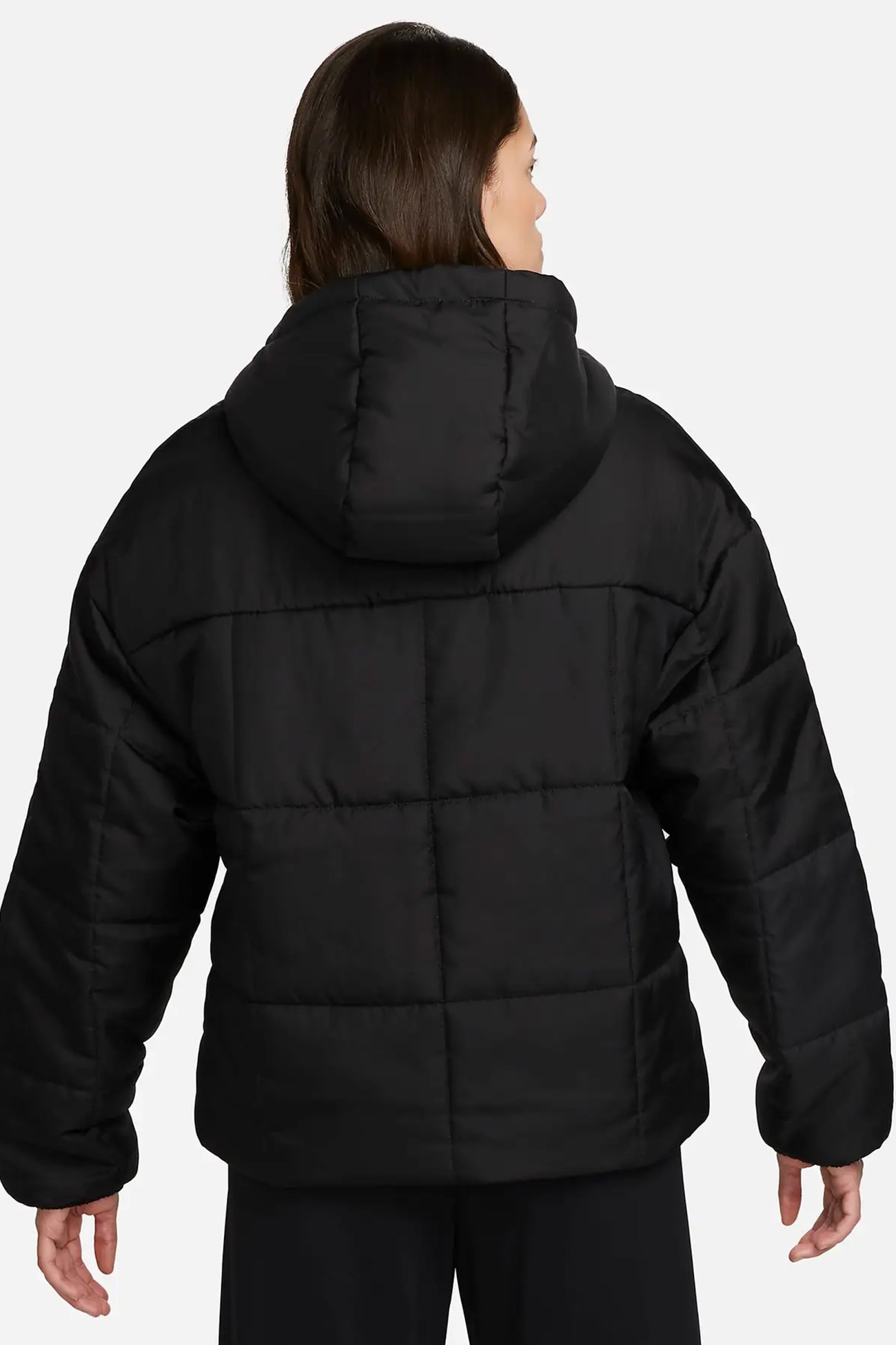 Куртка женская Nike W NSW ESSTL THRMR CLSC PUFFER черная FB7672-010 изображение 3